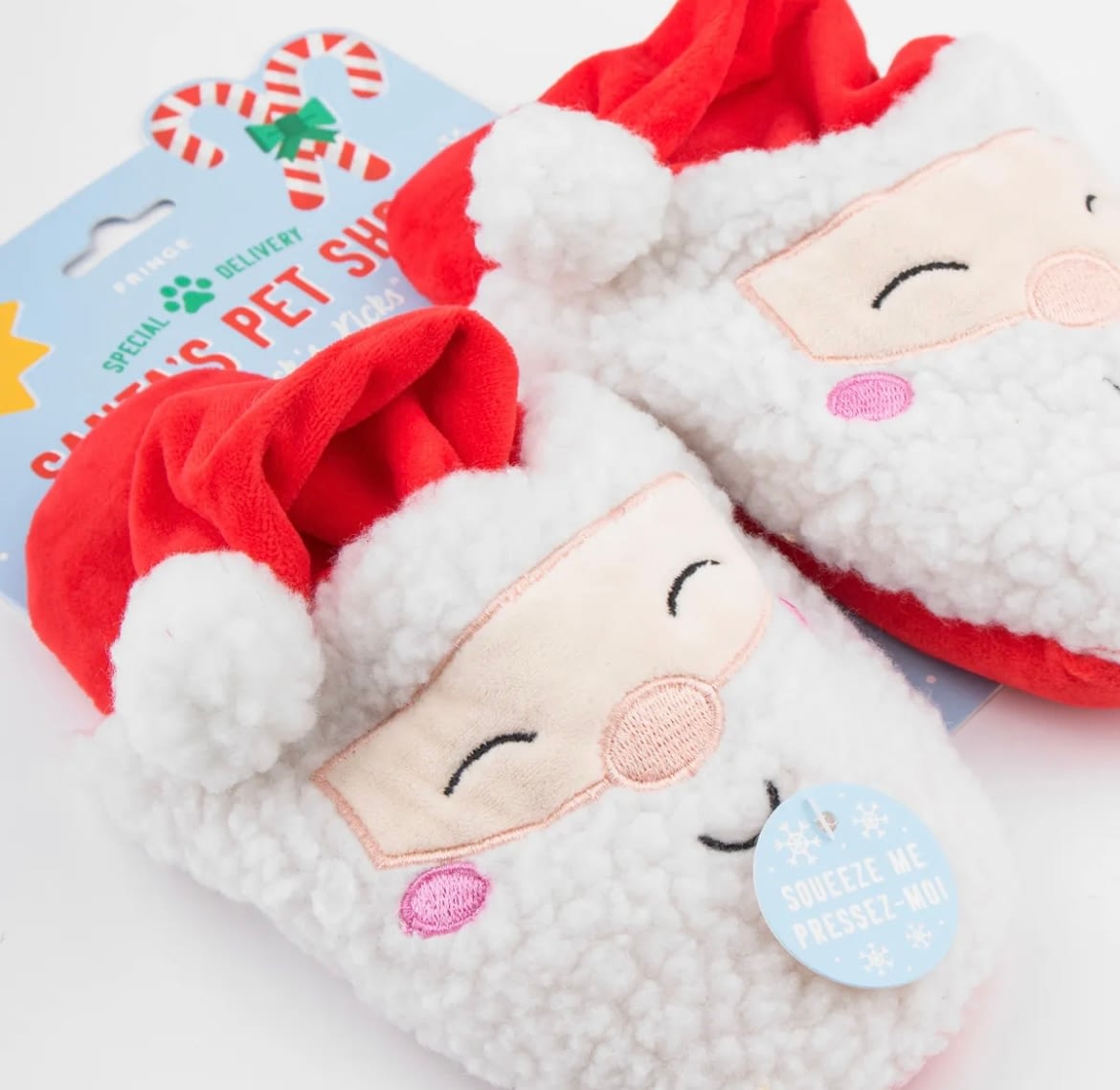 Santa slippers 2025 for kids